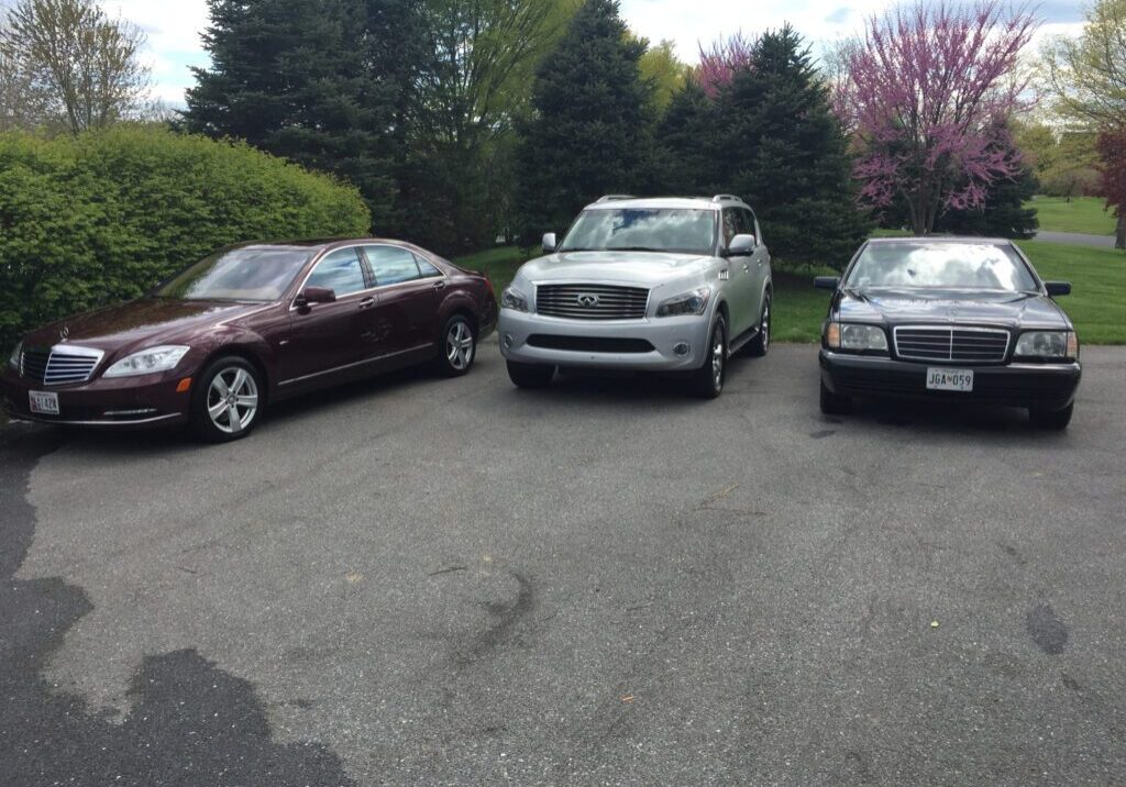 3 cars